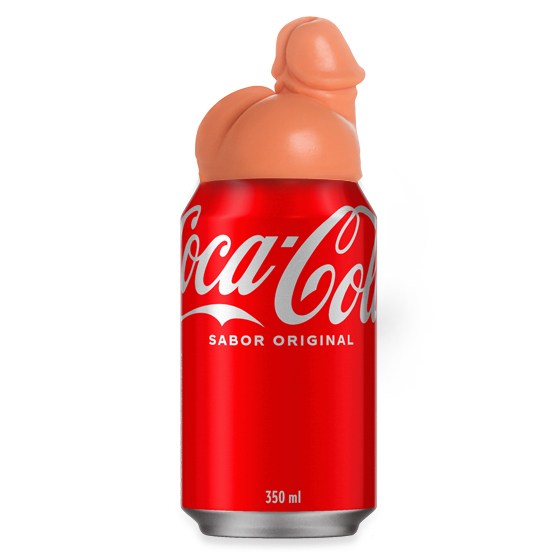 TAPA LATA PENIS COCA